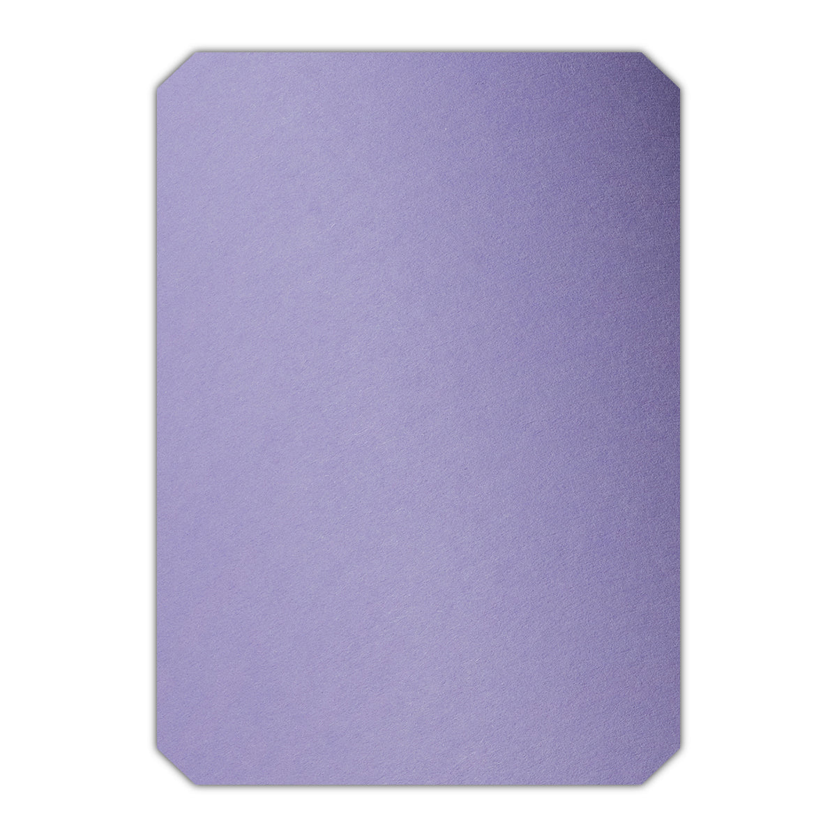 CMYK Print on Lavender Cardstock | Shape P24 | 5" x 7"