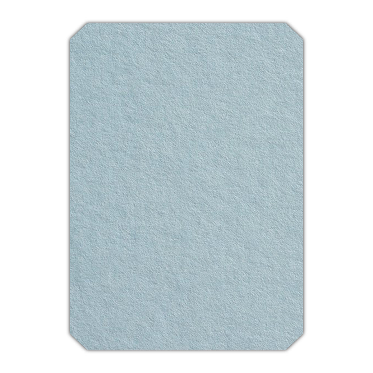 CMYK Print on Placid Blue Cardstock | Shape P24 | 6" x 9"