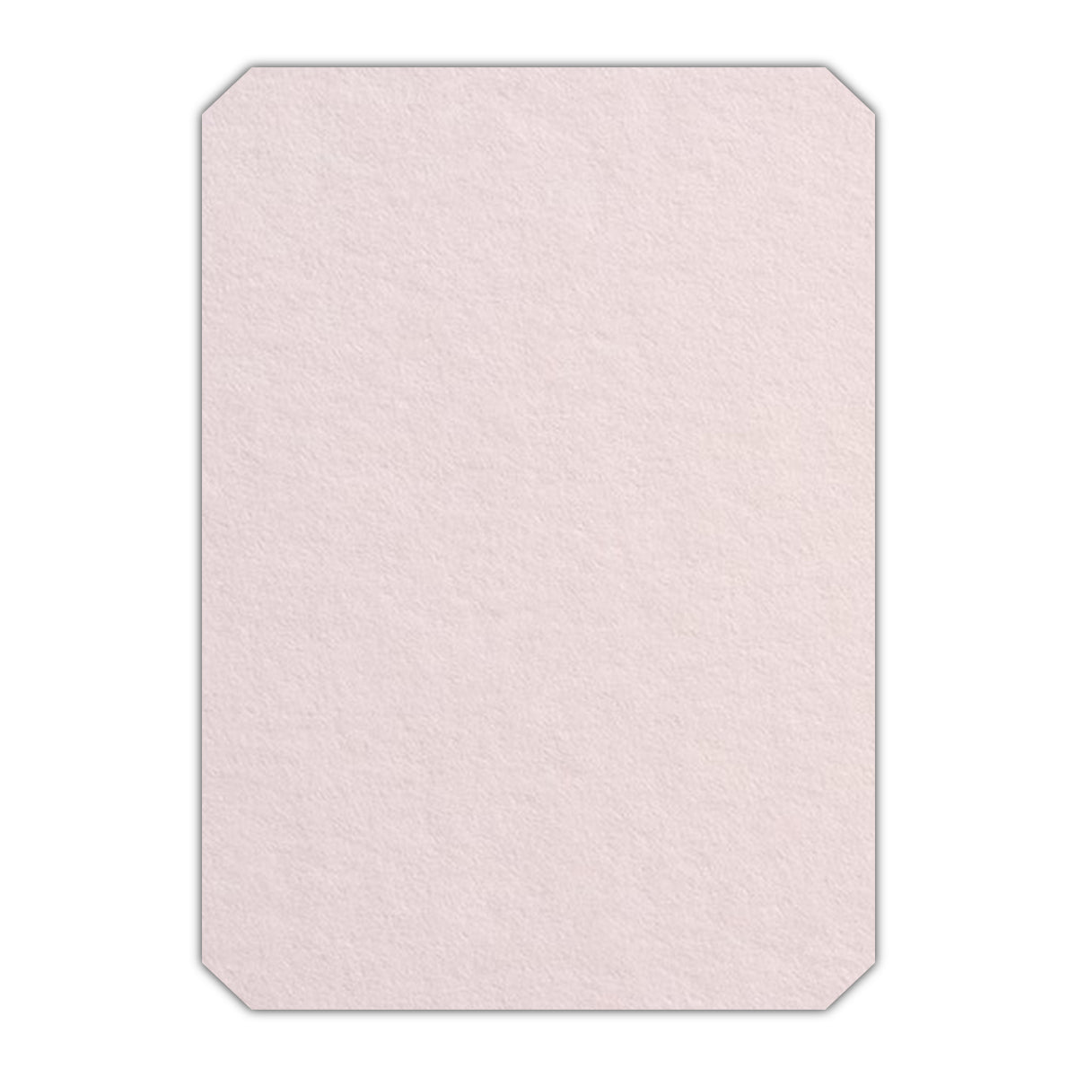 CMYK Print on Powder Pink Cardstock | Shape P24 | 12" x 18"