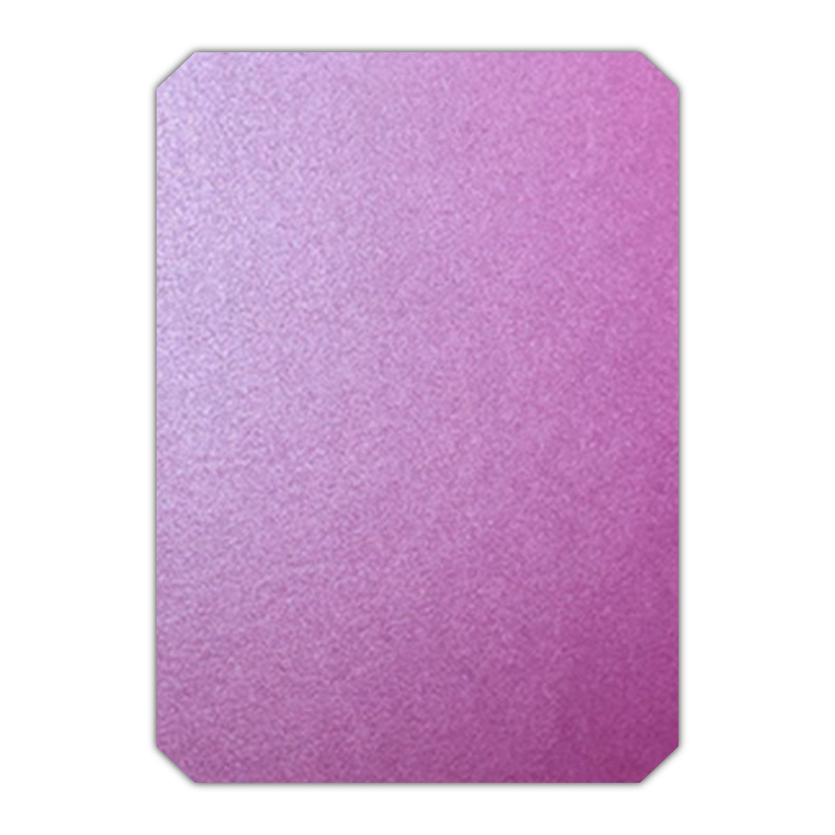 CMYK Print on Shimmer Punch Cardstock | Shape P24 | 5" x 7"