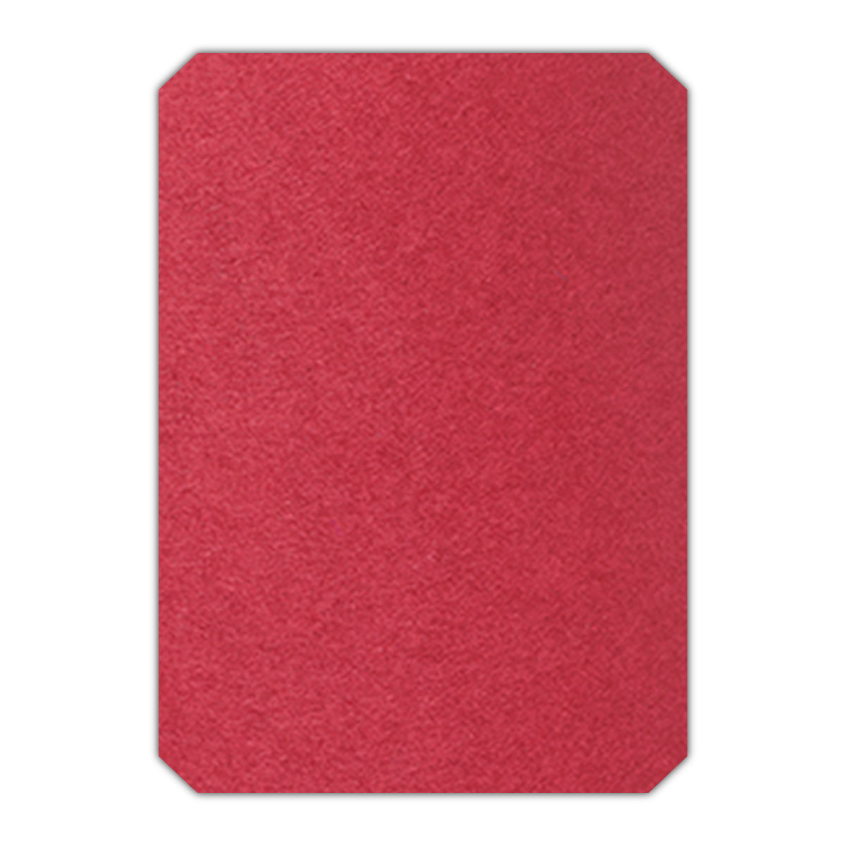 CMYK Print on Scarlet Cardstock | Shape P24 | 3" x 5"