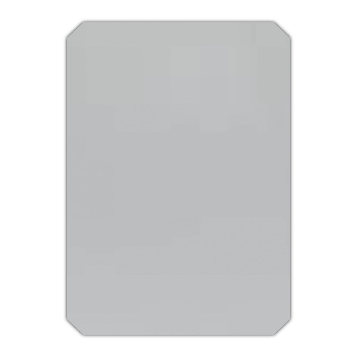 CMYK Print on Shimmer Silver Cardstock | Shape P24 | 2.5" x 3.5"