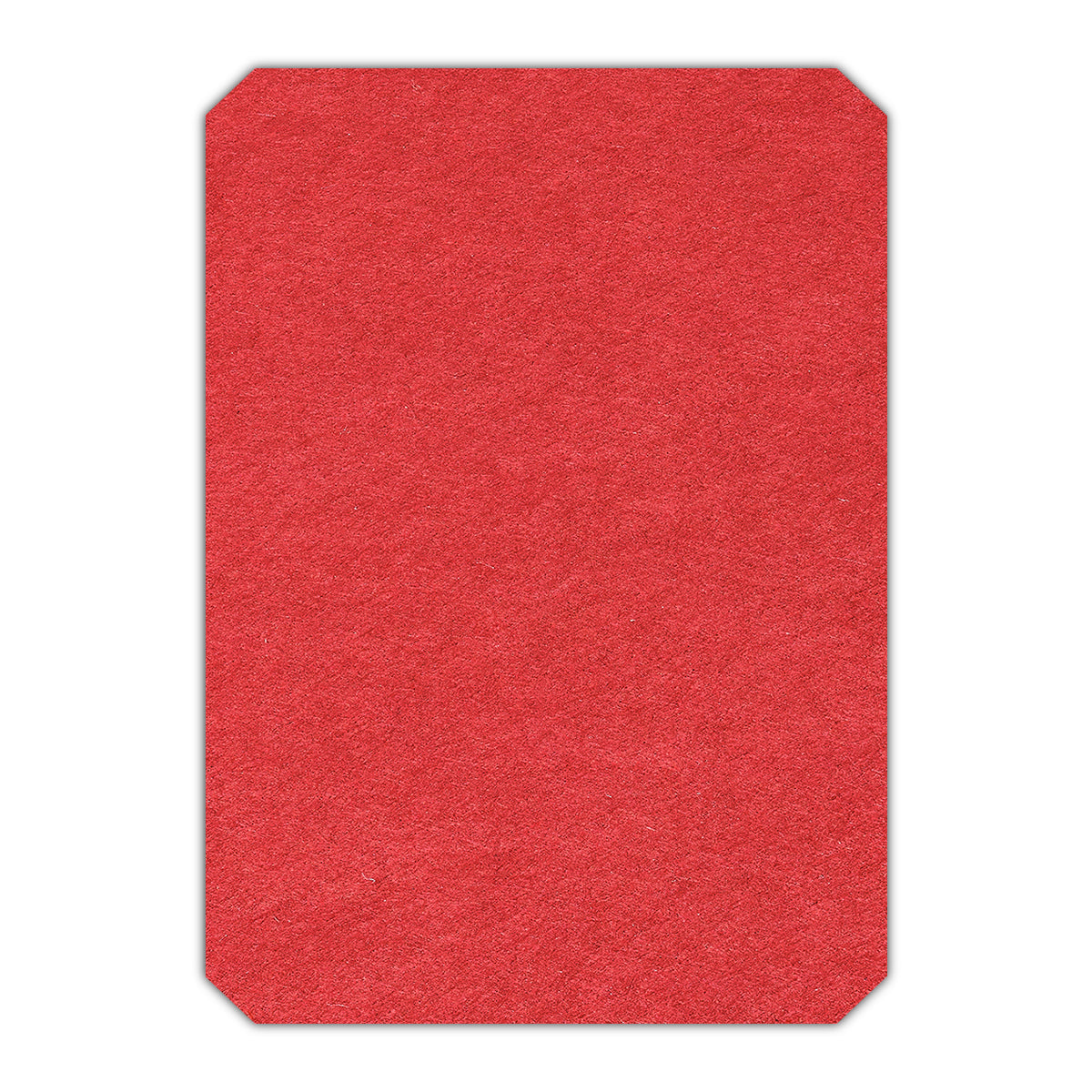 CMYK Print on Vermilion Cardstock | Shape P24 | 3.5" x 5"