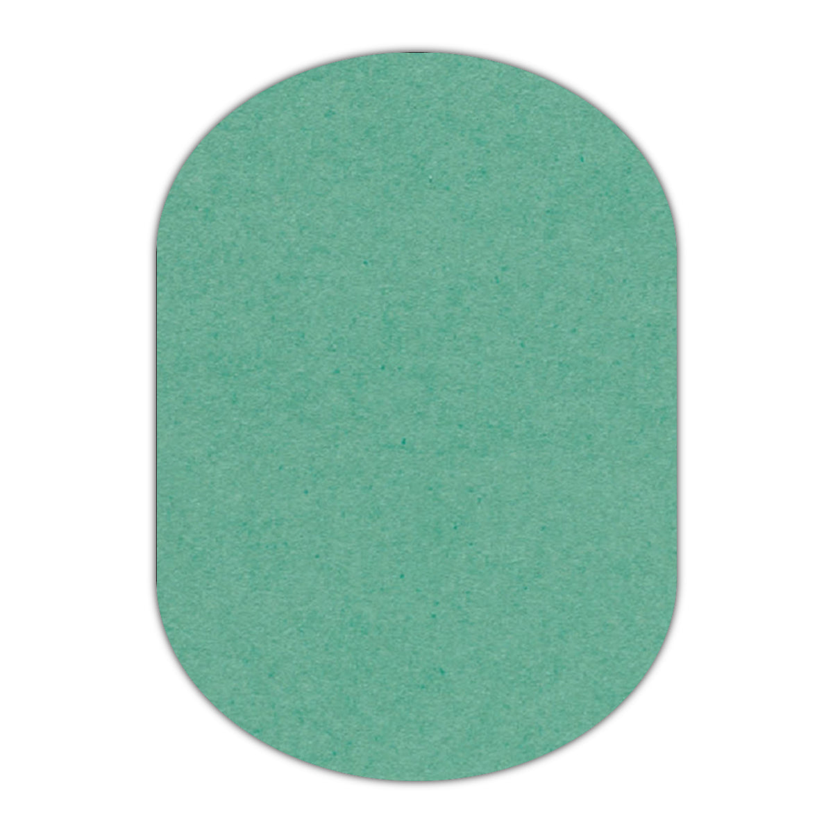 CMYK Print on Caribbean Blue Cardstock | Shape P25 | 5" x 7"
