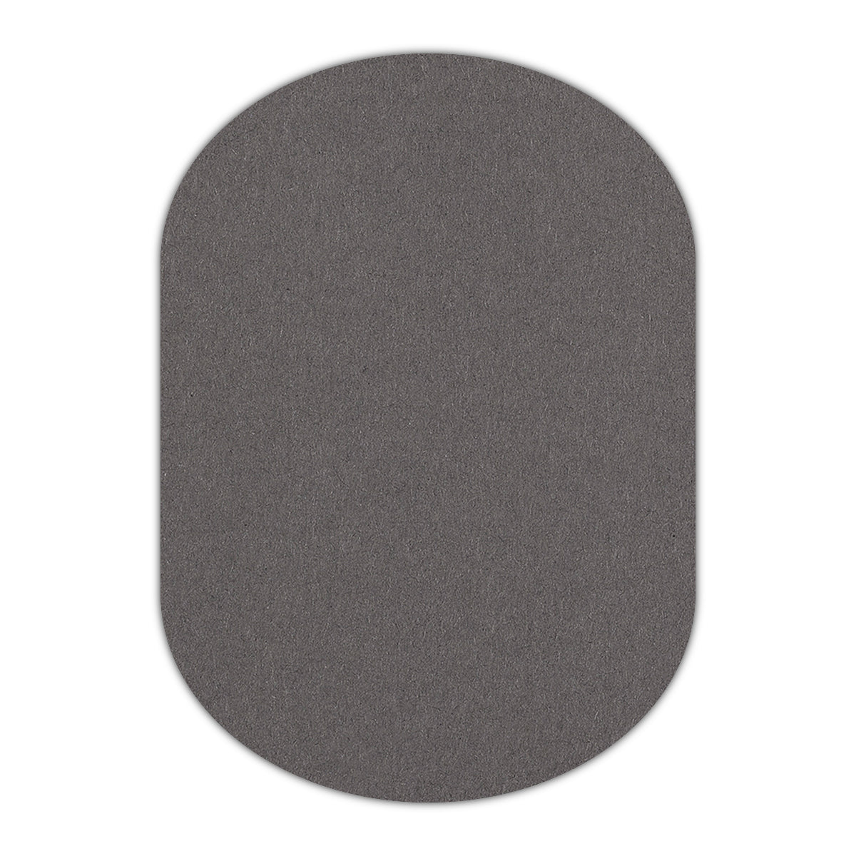 CMYK Print on Dark Grey Cardstock | Shape P25 | 5" x 7"