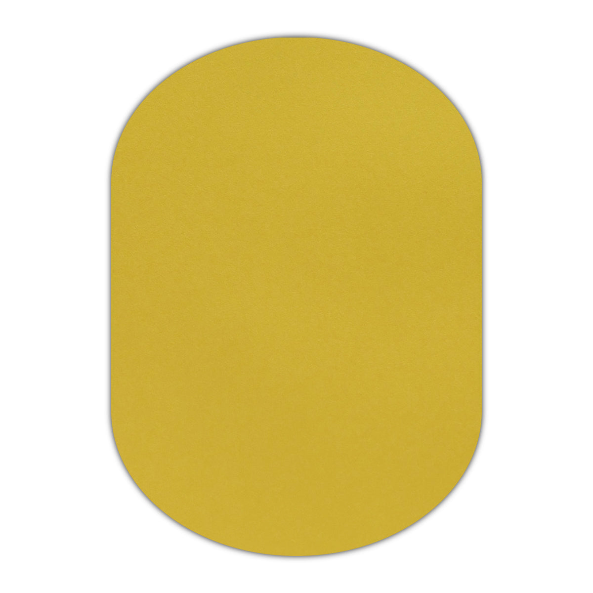 CMYK Print on Shimmer Fine Gold Cardstock | Shape P25 | 3" x 4"