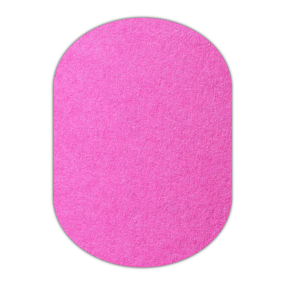 CMYK Print on Fuchsia Pink Cardstock | Shape P25 | 2" x 3"