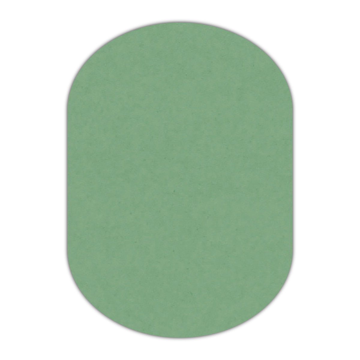 CMYK Print on Matcha Tea Cardstock | Shape P25 | 4.25" x 5.5"