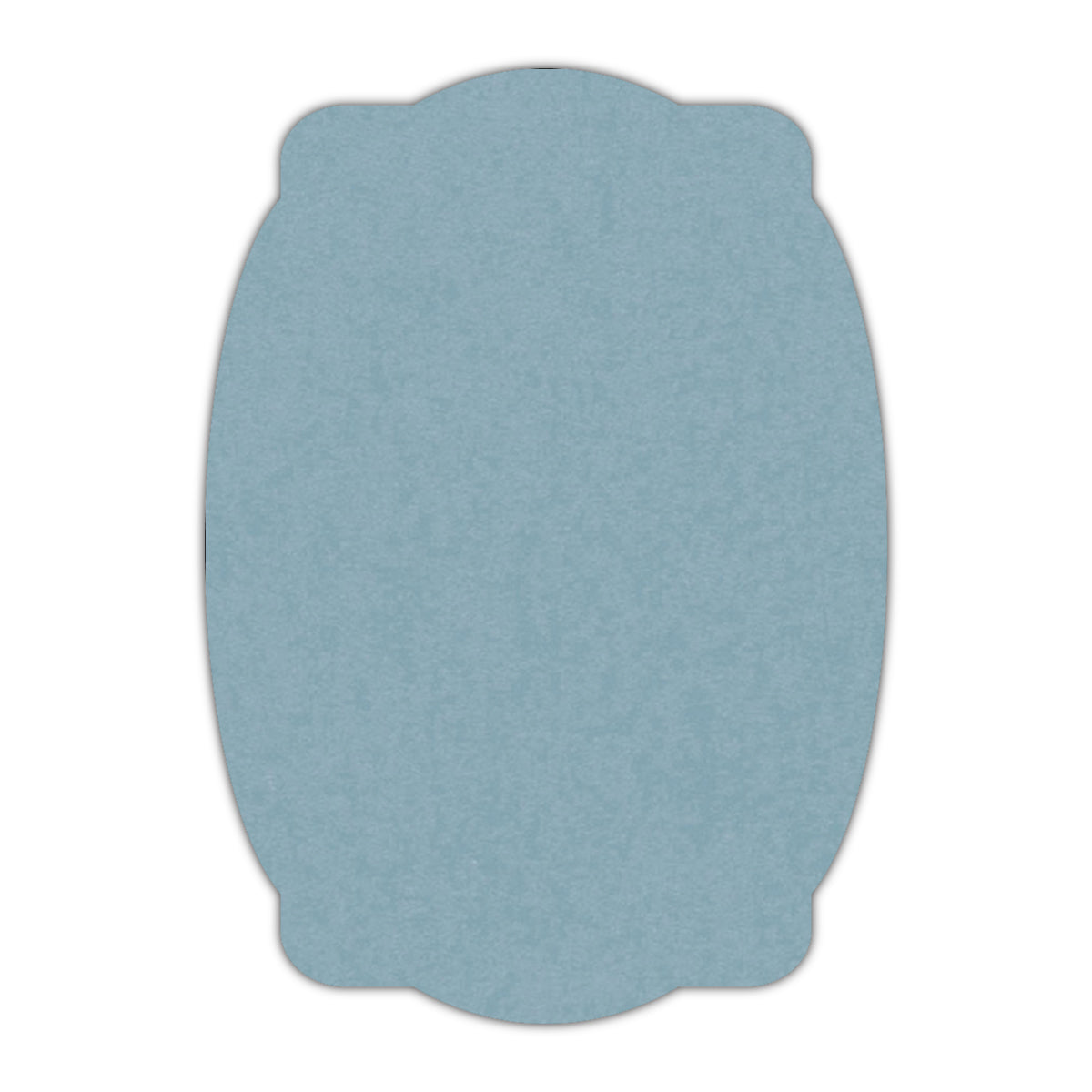 CMYK Print on Baltic Sea Cardstock | Shape P26 | 5" x 8"