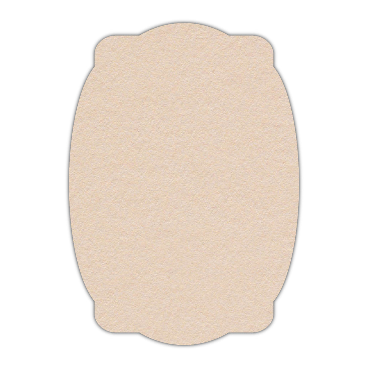 CMYK Print on Biscuit Cardstock | Shape P26 | 12" x 18"
