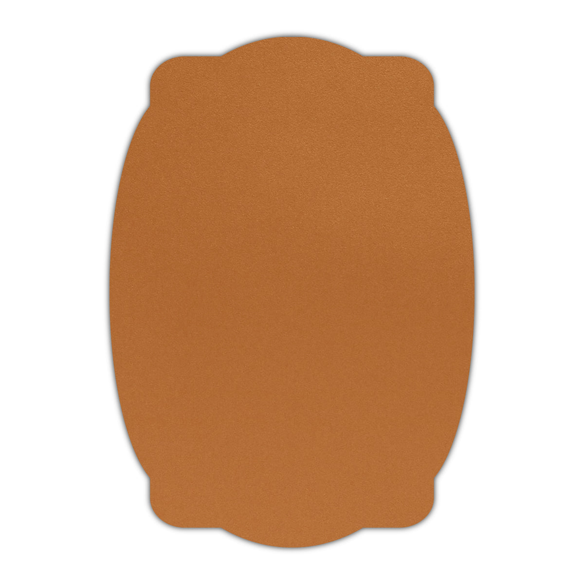CMYK Print on Shimmer Copper Cardstock | Shape P26 | 5" x 8"