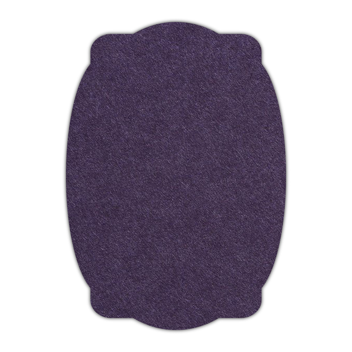 CMYK Print on Grape Cardstock | Shape P26 | 2" x 3"
