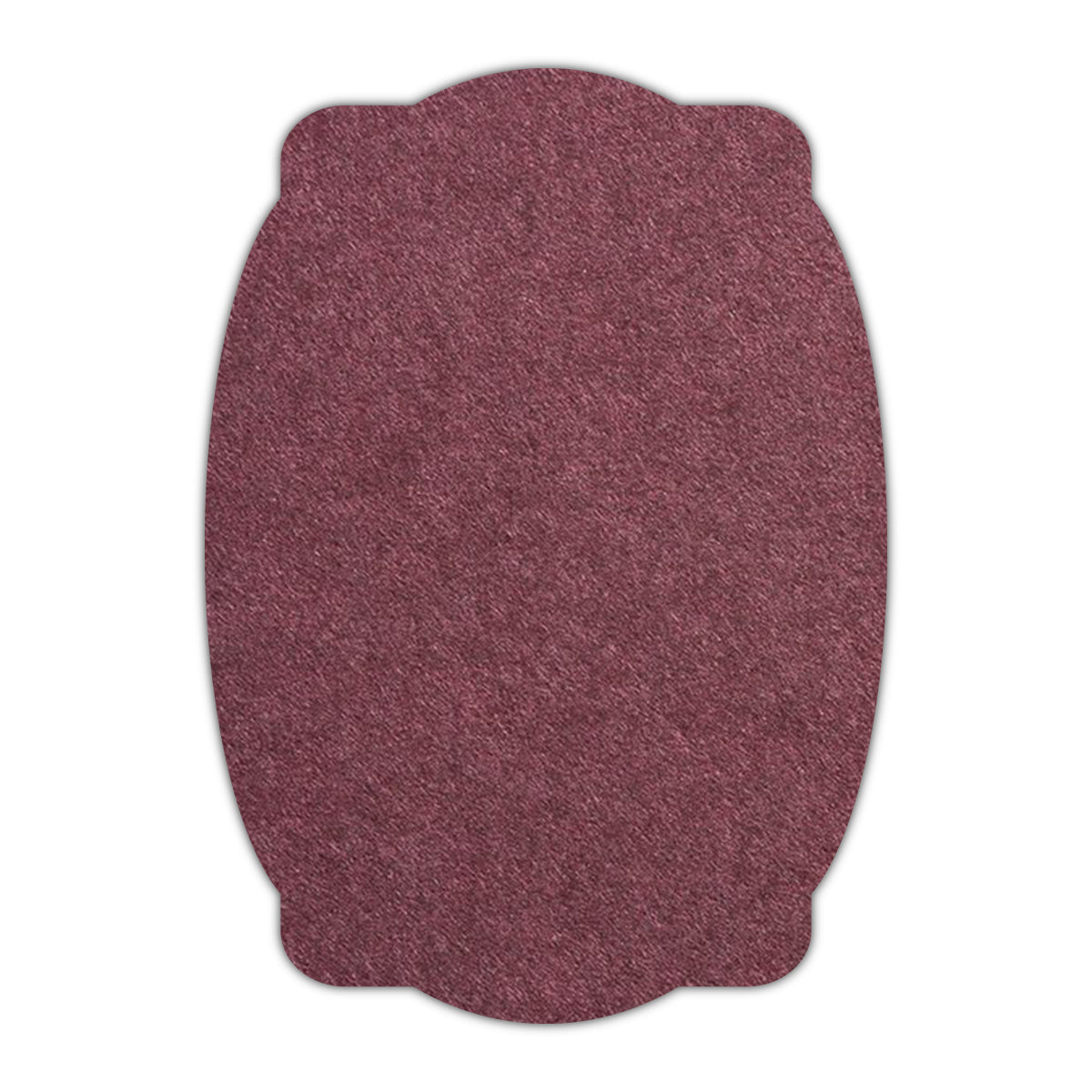 CMYK Print on Merlot Cardstock | Shape P26 | 6" x 9"