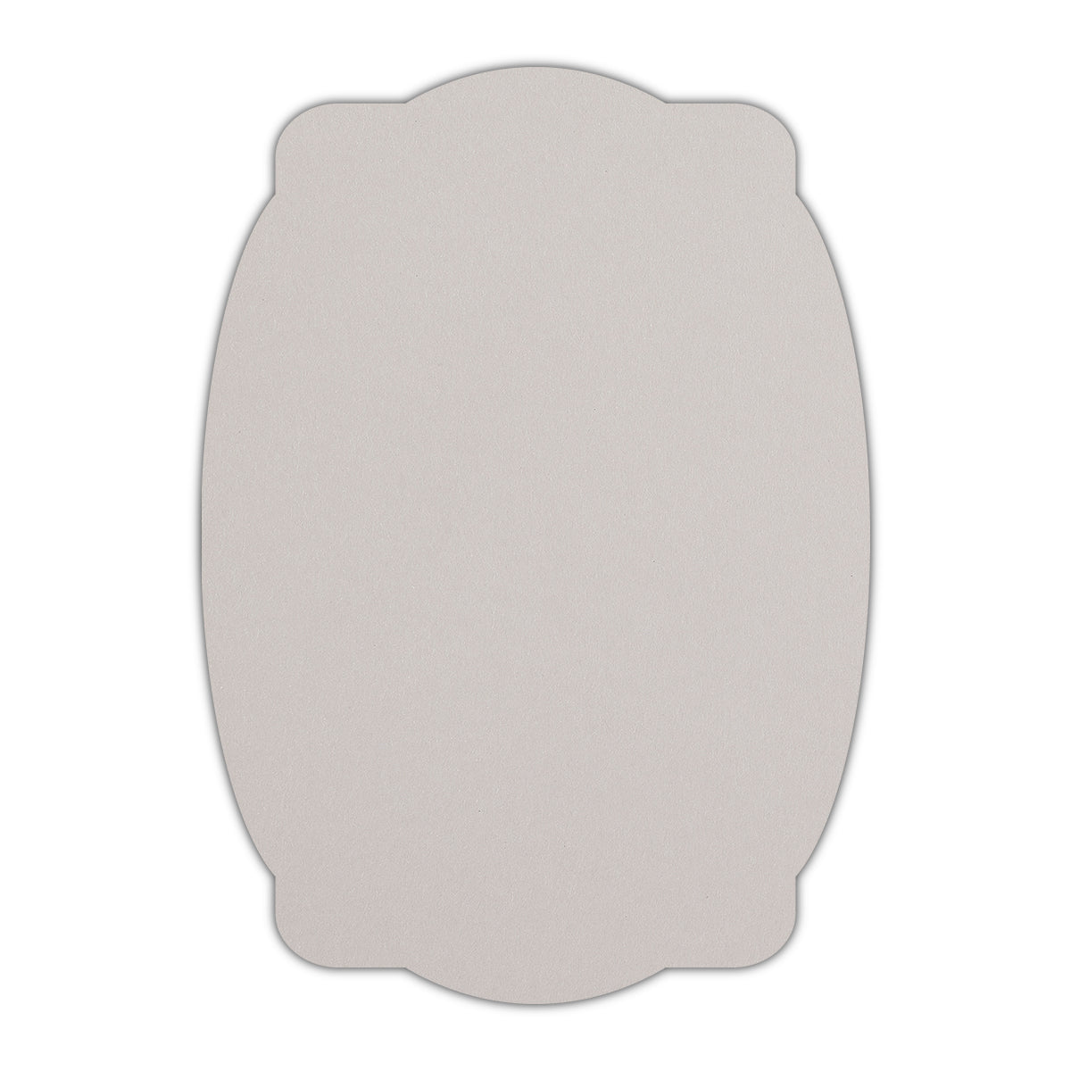 CMYK Print on Pale Grey Cardstock | Shape P26 | 5.5" x 8.5"