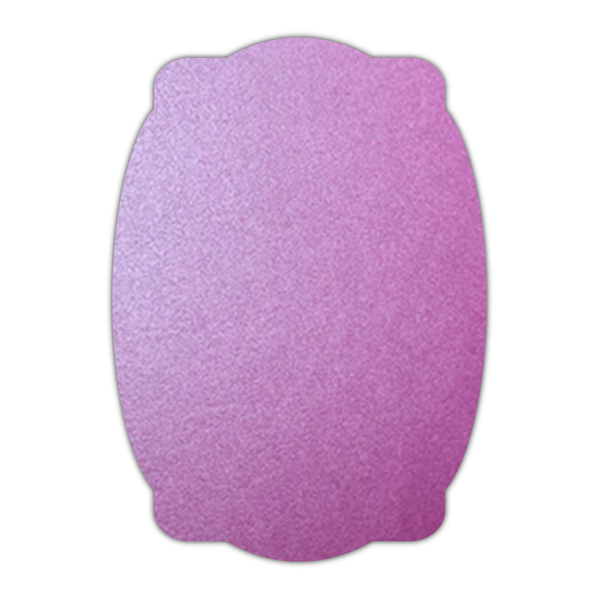 CMYK Print on Shimmer Punch Cardstock | Shape P26 | 3" x 5"