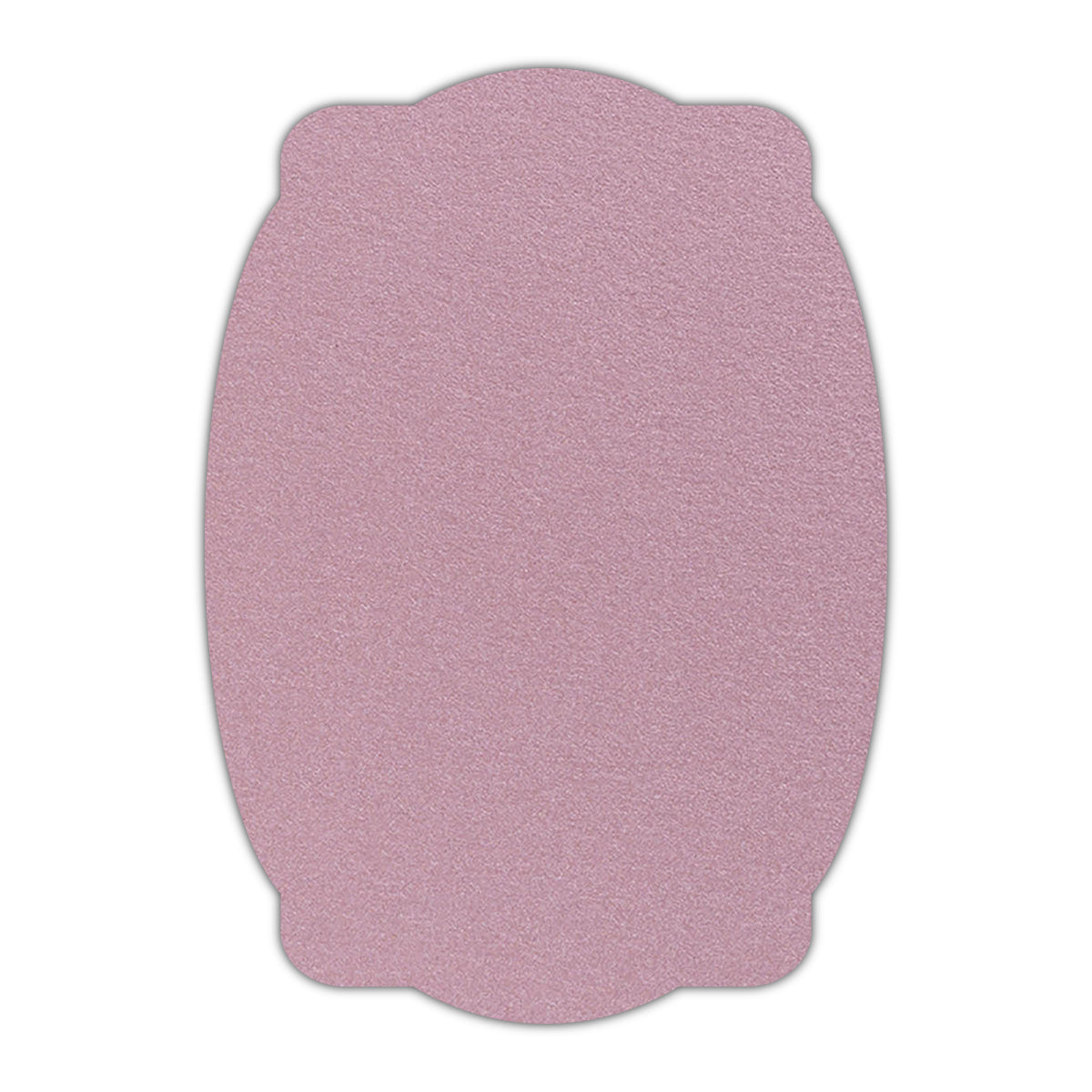 CMYK Print on Shimmer Rose Gold Cardstock | Shape P26 | 8.5" x 11"