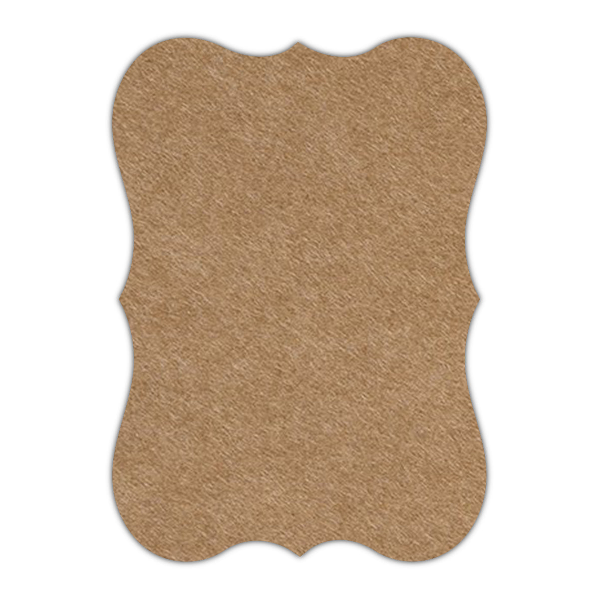CMYK Print on Beach Sand Cardstock | Shape P27 | 8" x 10"