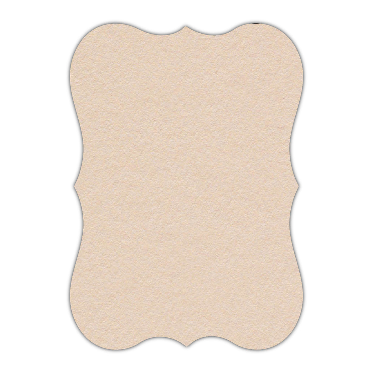 CMYK Print on Biscuit Cardstock | Shape P27 | 4.25" x 5.5"