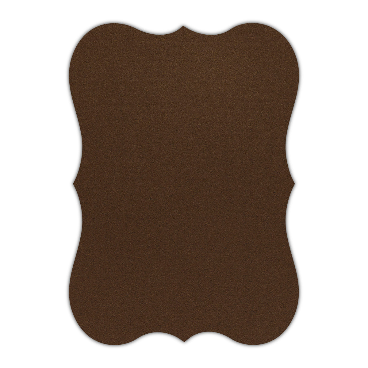 CMYK Print on Shimmer Bronze Cardstock | Shape P27 | 12" x 18"