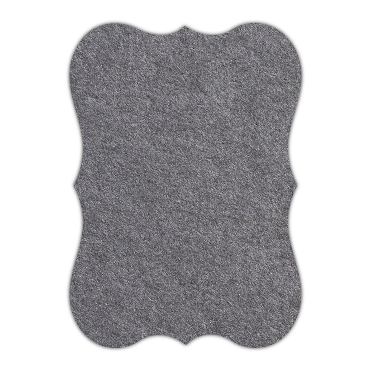 CMYK Print on Cobblestone Gray Cardstock | Shape P27 | 2" x 3.5"