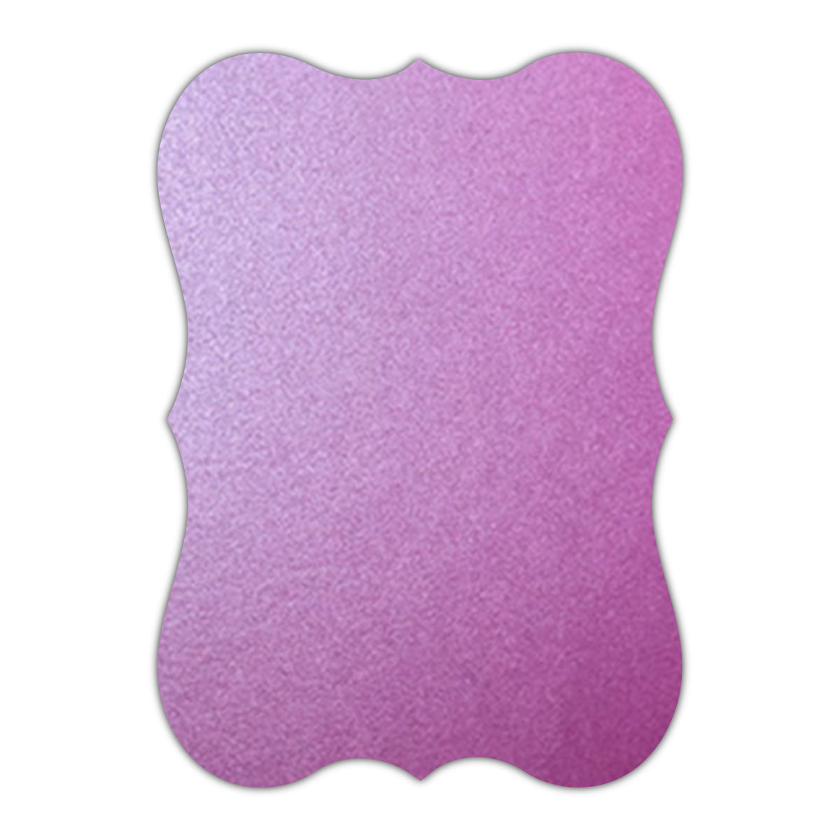 CMYK Print on Shimmer Punch Cardstock | Shape P27 | 5" x 7"