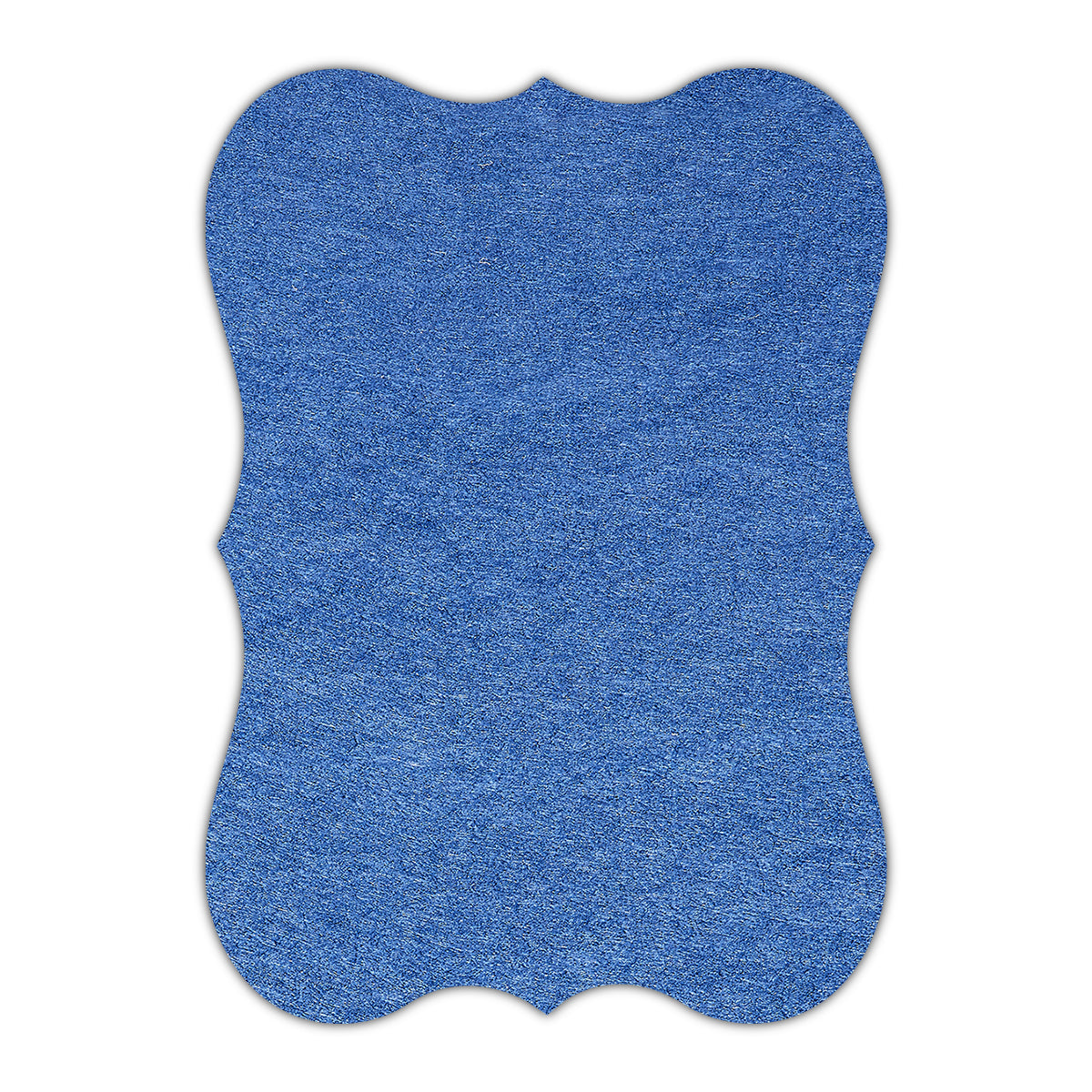 CMYK Print on Shimmer Sapphire Cardstock | Shape P27 | 11" x 14"