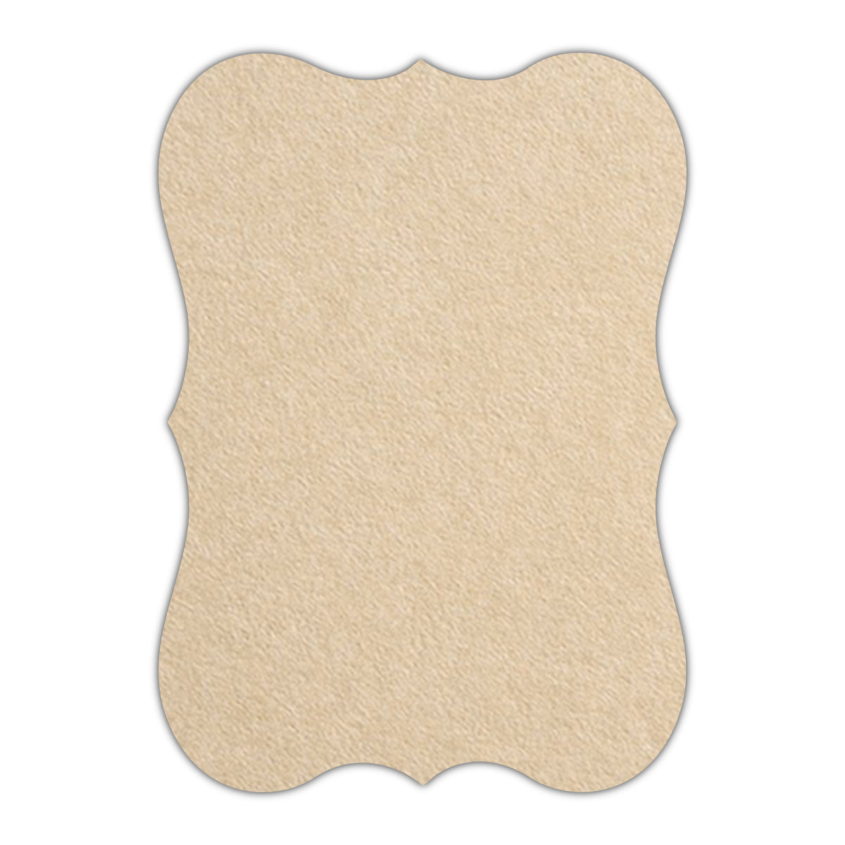 CMYK Print on Wheat Cardstock | Shape P27 | 5" x 8"