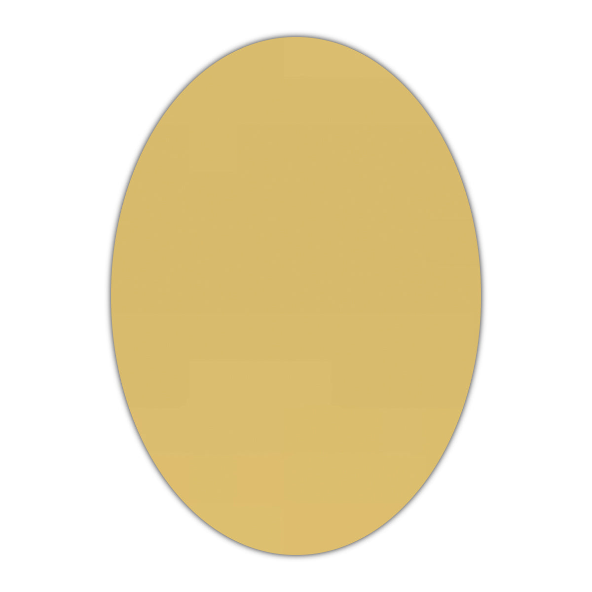 CMYK Print on Shimmer Gold Cardstock | Shape P28 | 6" x 9"