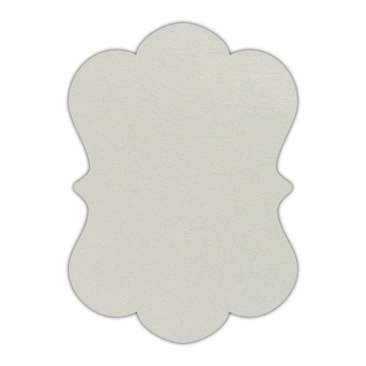 CMYK Print on Shimmer Lustre Cardstock | Shape P29 | 3" x 4"