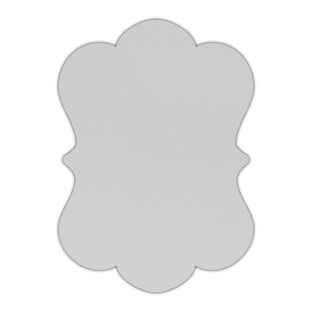 CMYK Print on Shimmer Moonstone Cardstock | Shape P29 | 5" x 8"