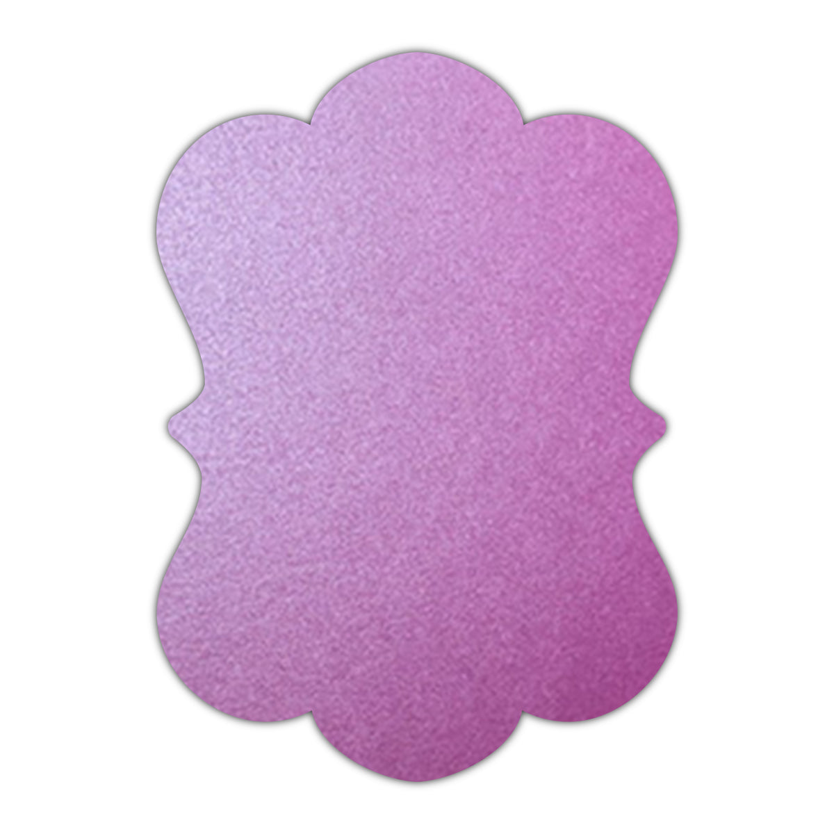 CMYK Print on Shimmer Punch Cardstock | Shape P29 | 4.25" x 5.5"