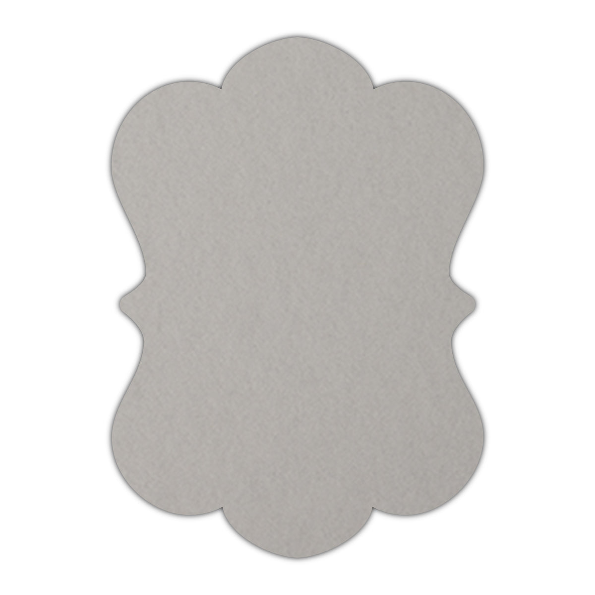 CMYK Print on Real Grey Cardstock | Shape P29 | 11" x 17"