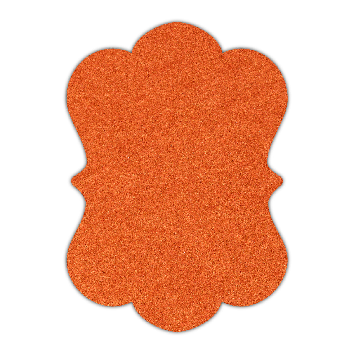 CMYK Print on Rust Cardstock | Shape P29 | 3" x 5"