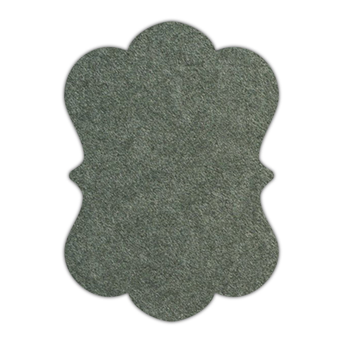 CMYK Print on Seedling Green Cardstock | Shape P29 | 2.5" x 3.5"
