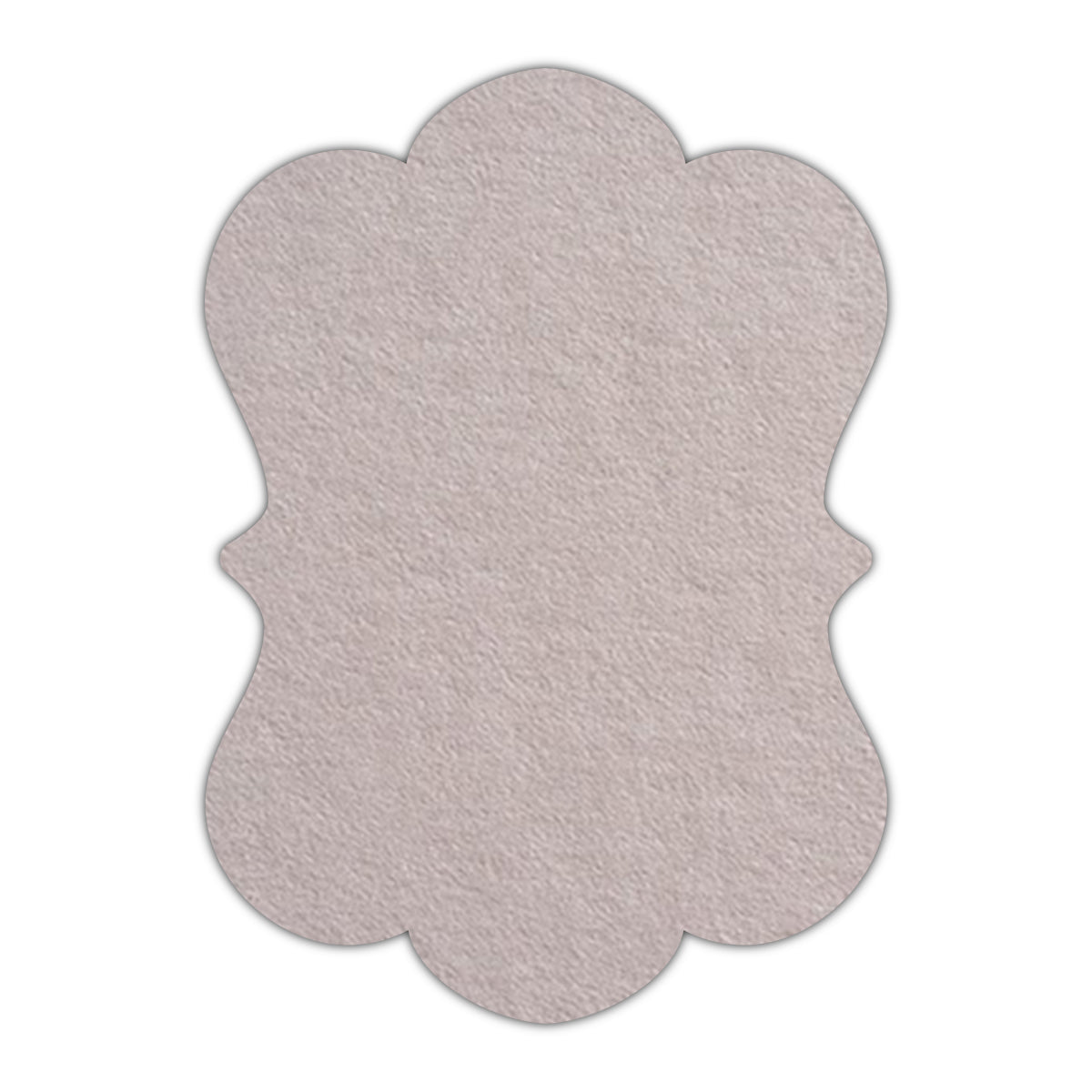 CMYK Print on Timberwolf Gray Cardstock | Shape P29 | 3" x 4"