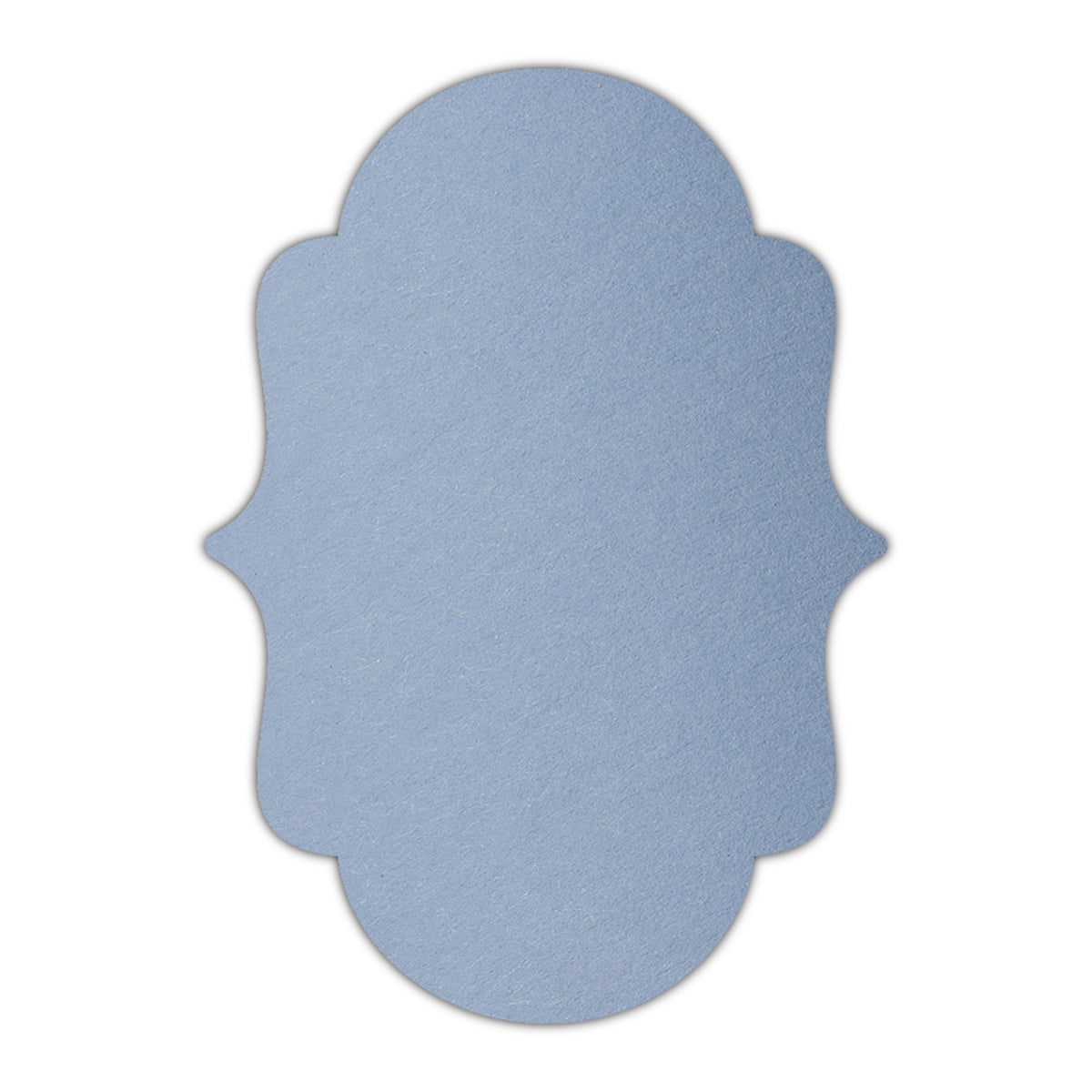 CMYK Print on Azure Blue Cardstock | Shape P2 | 11" x 17"