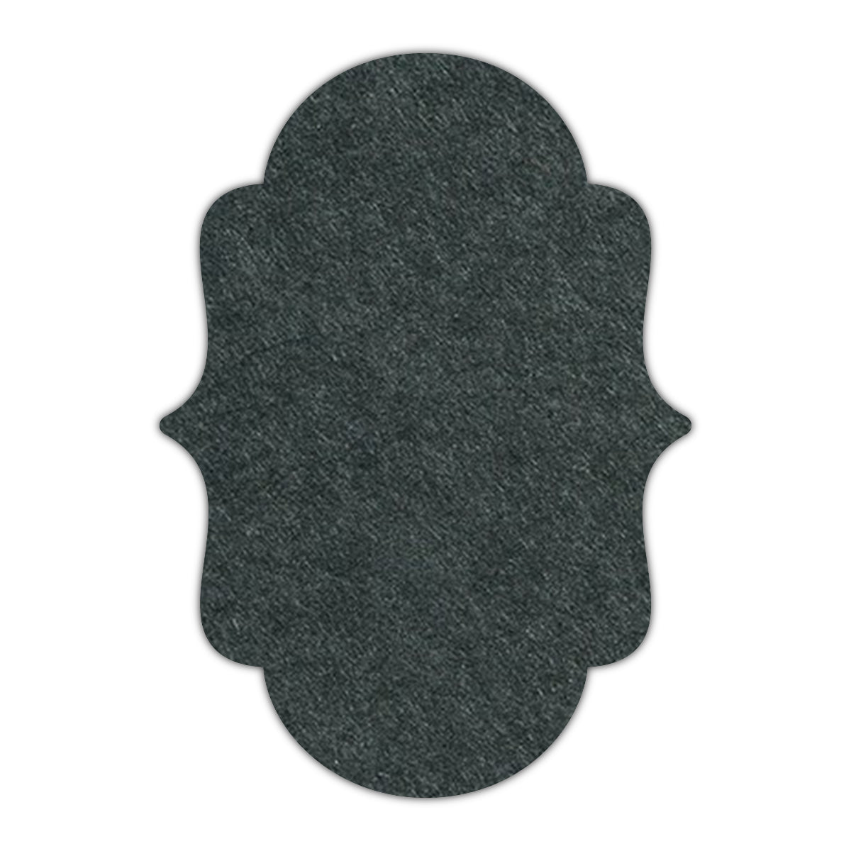 CMYK Print on Black Forest Cardstock | Shape P2 | 2" x 3.5"