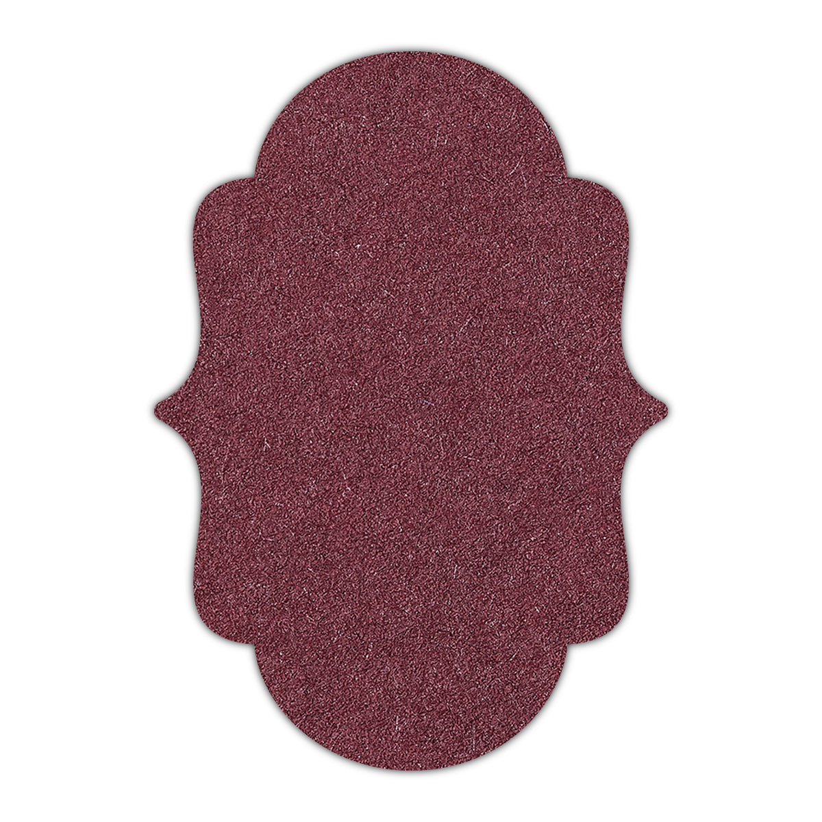 CMYK Print on Claret Cardstock | Shape P2 | 11" x 17"
