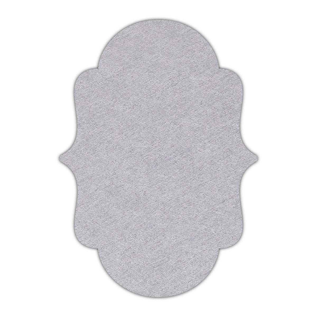 CMYK Print on Cool Grey Cardstock | Shape P2 | 5" x 7"