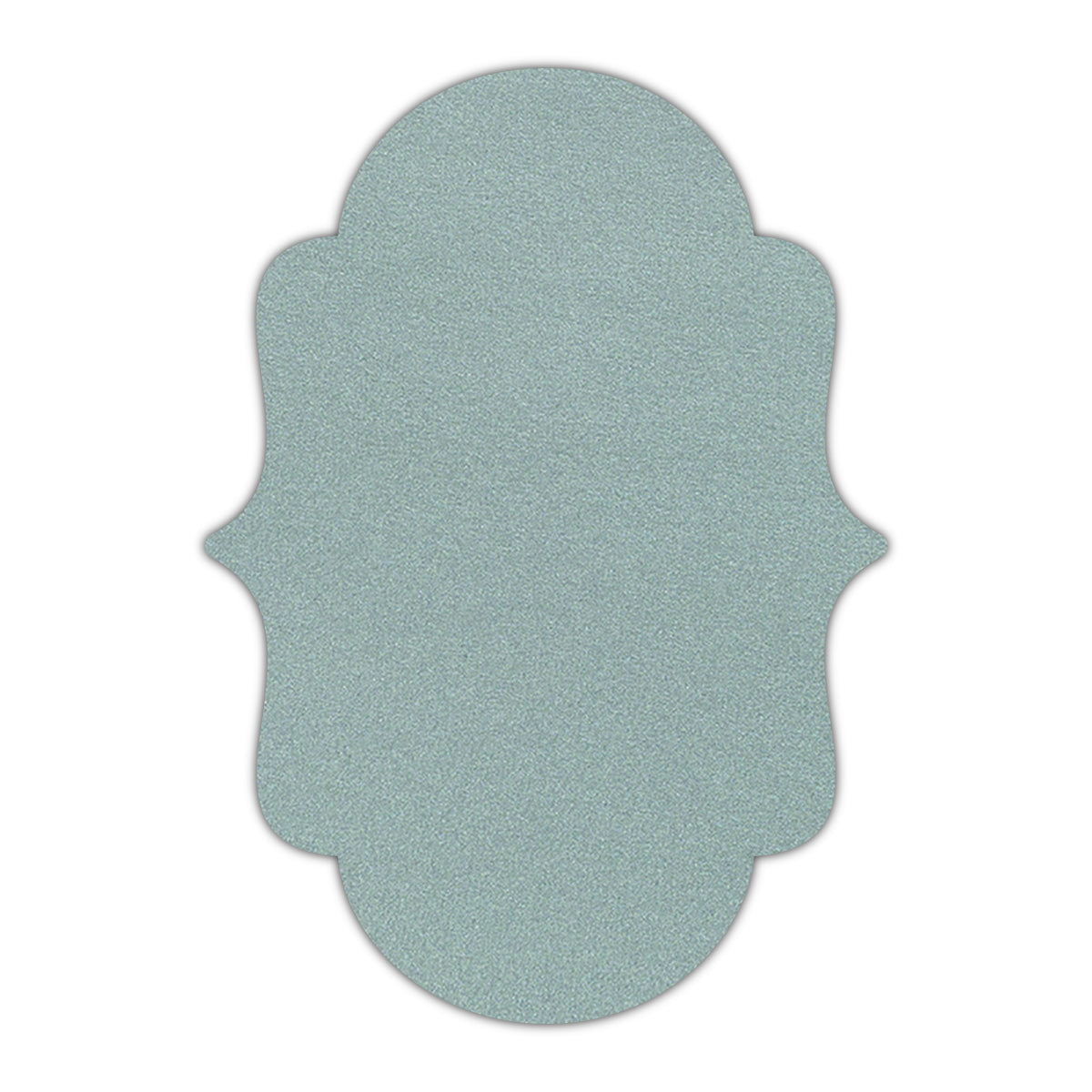 CMYK Print on Shimmer Galvanised Cardstock | Shape P2 | 3" x 4"