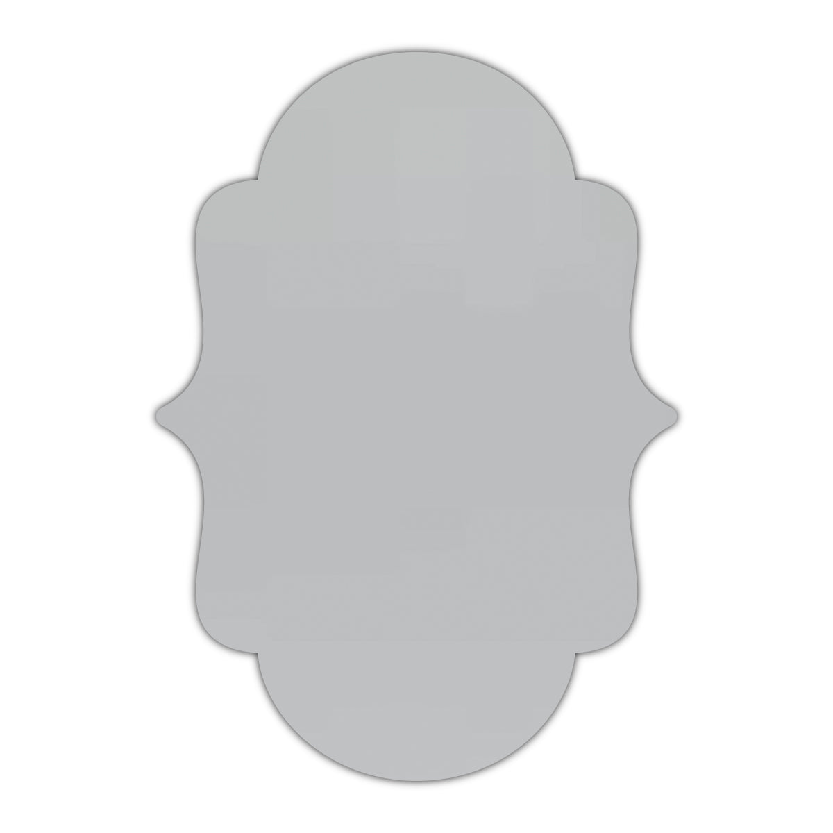 CMYK Print on Shimmer Silver Cardstock | Shape P2 | 6" x 9"