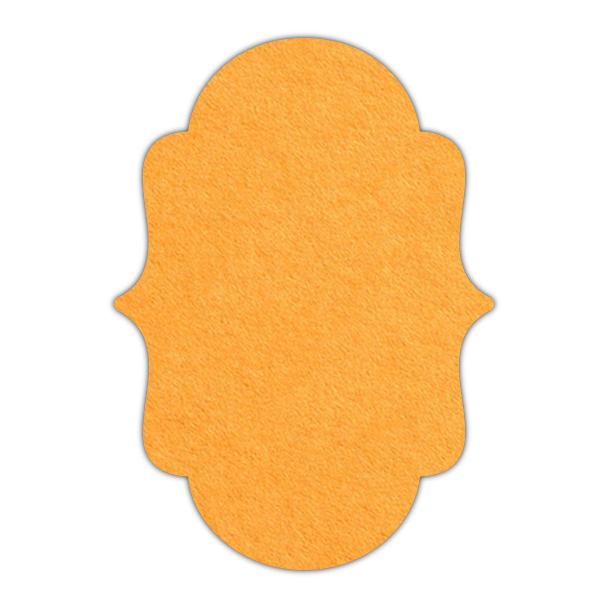 CMYK Print on Sun Glow Cardstock | Shape P2 | 2" x 3"