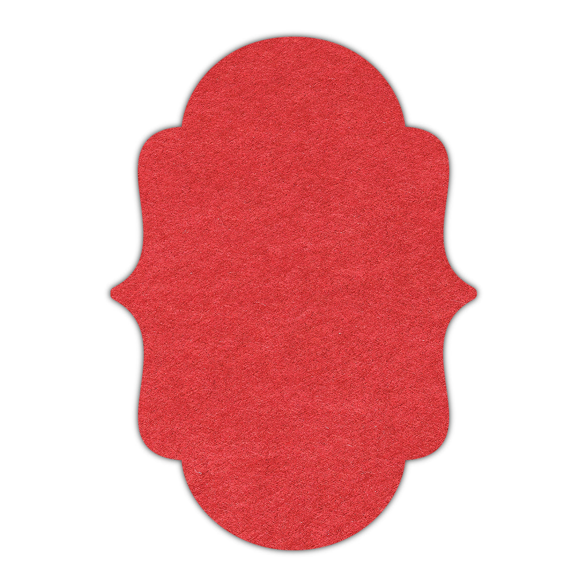 CMYK Print on Vermilion Cardstock | Shape P2 | 11" x 17"