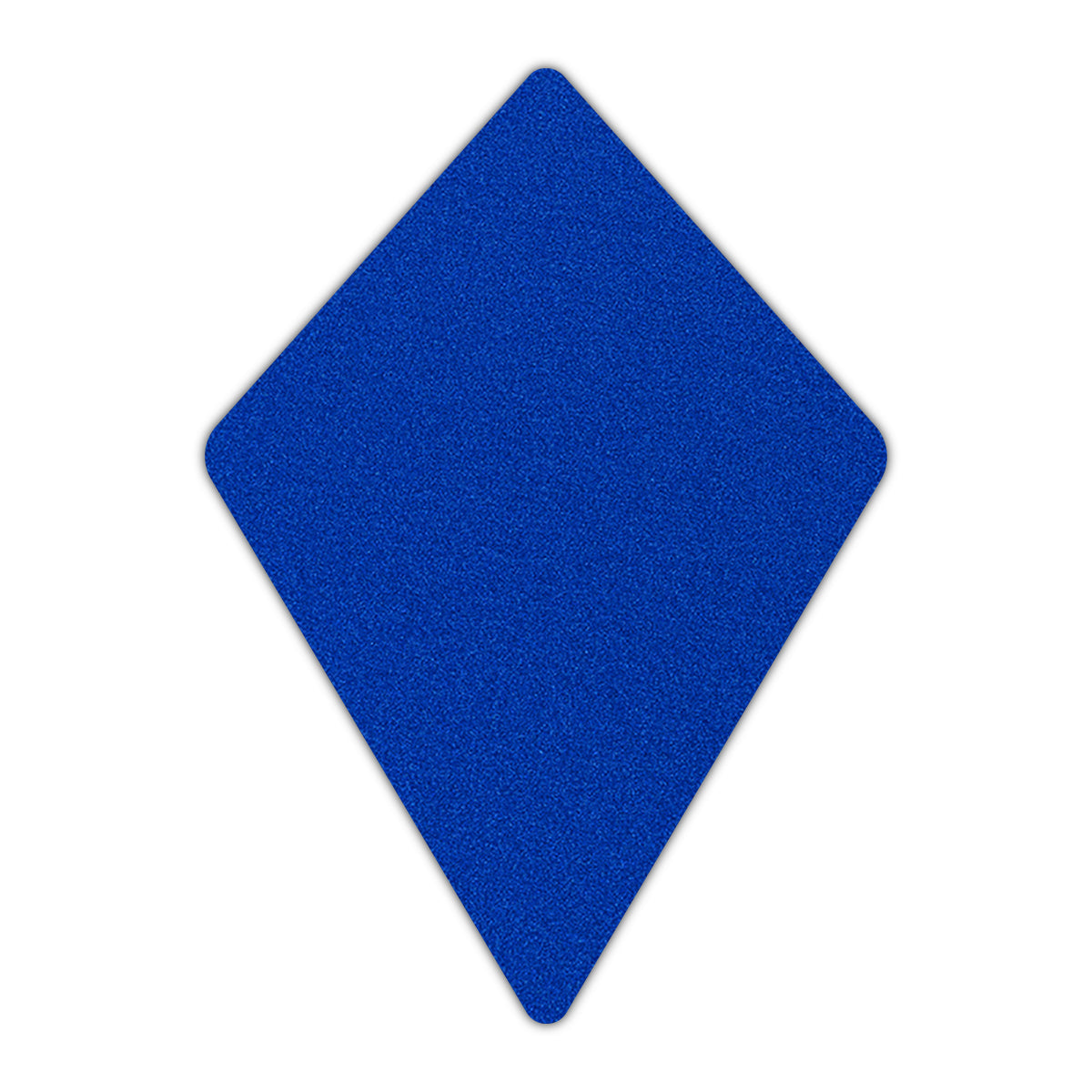 CMYK Print on Shimmer Electric Blue Cardstock | Shape P30 | 2" x 3"