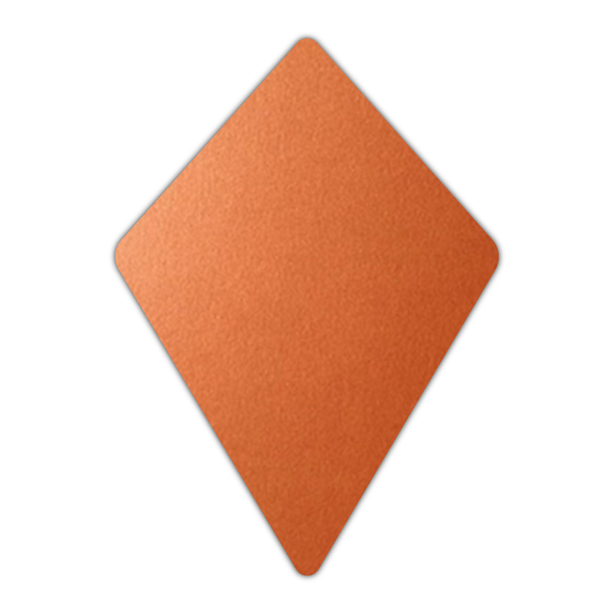CMYK Print on Shimmer Flame Cardstock | Shape P30 | 3" x 4"