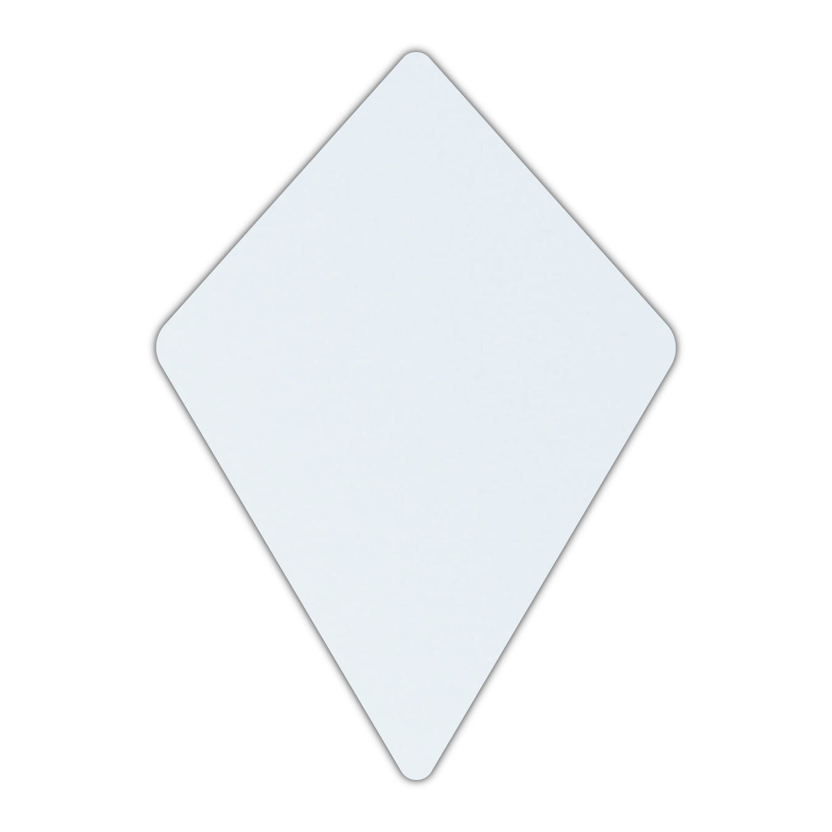 CMYK Print on Shimmer Ice Silver Cardstock | Shape P30 | 5.5" x 8.5"