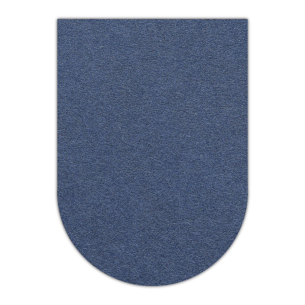 CMYK Print on Imperial Blue Cardstock | Shape P31 | 12" x 18"