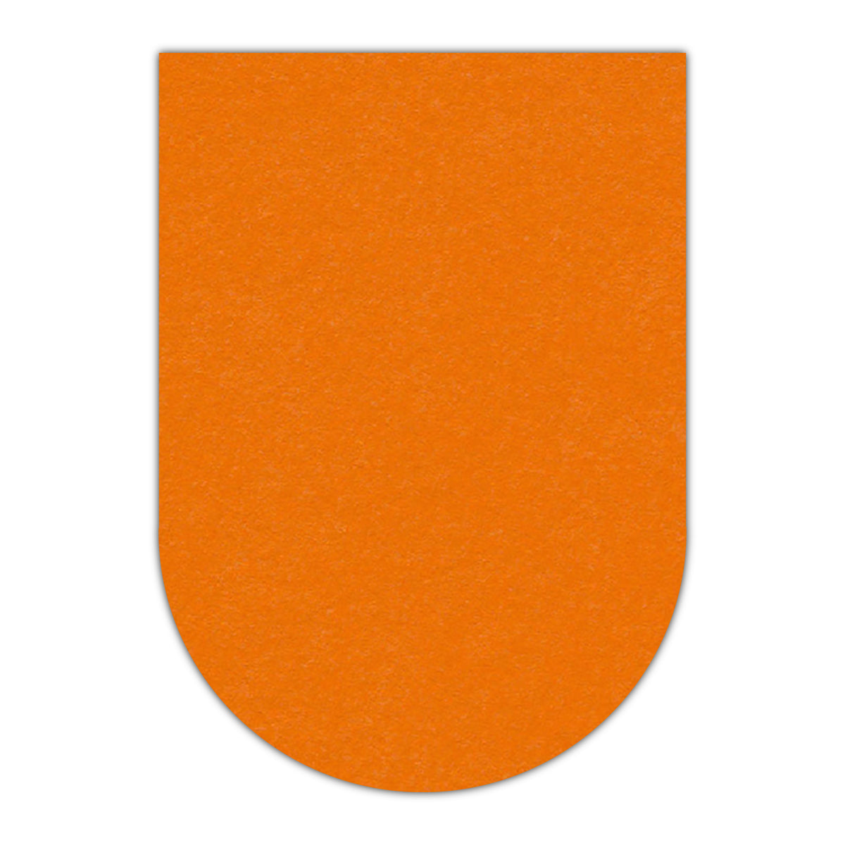 CMYK Print on Pumpkin Cardstock | Shape P31 | 11" x 17"