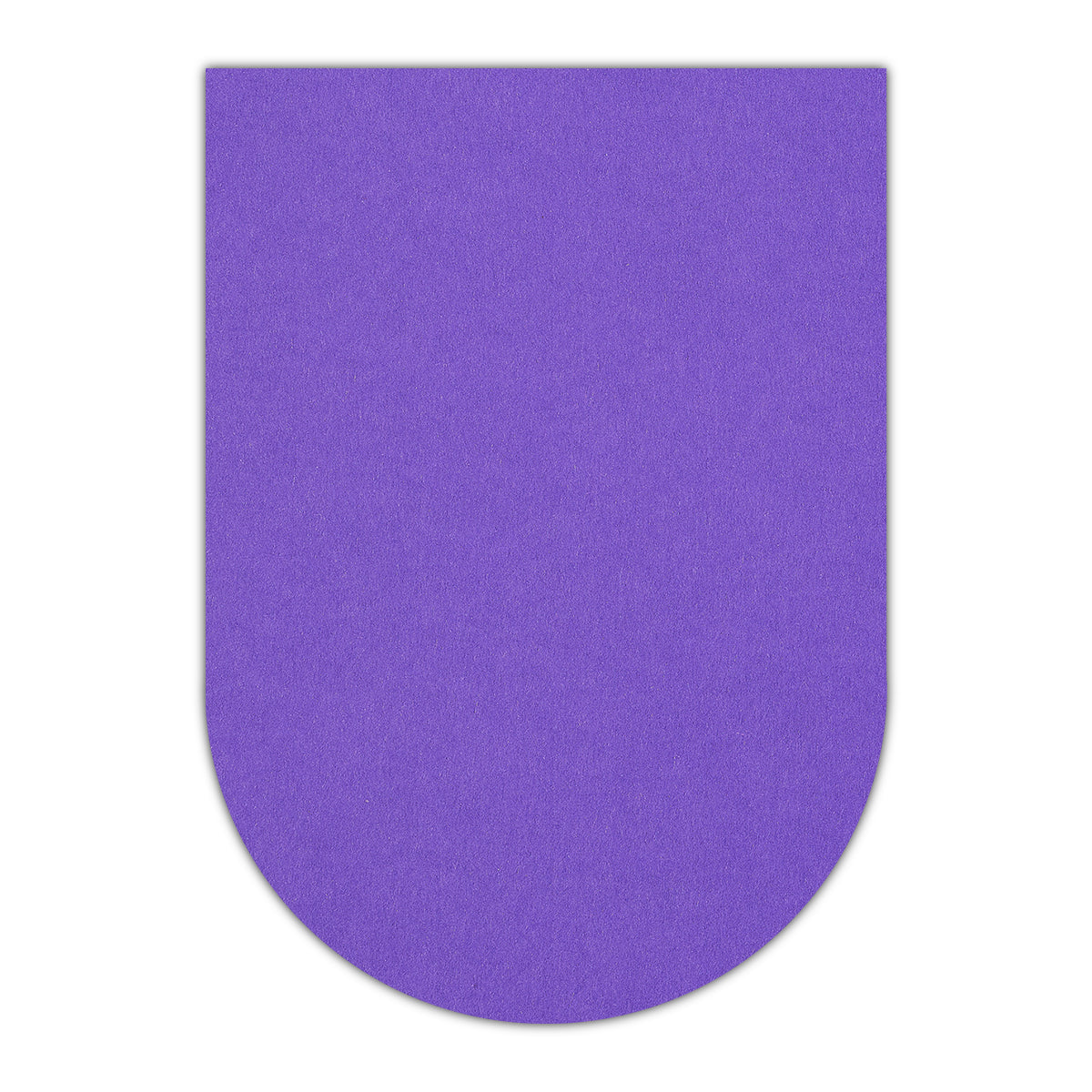 CMYK Print on Purple Cardstock | Shape P31 | 5" x 8"