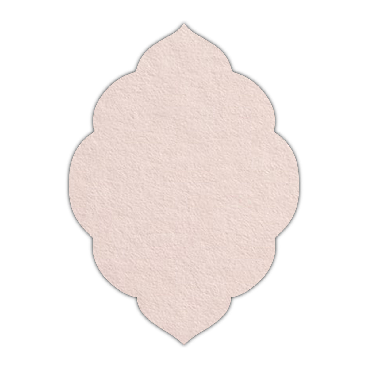 CMYK Print on Chardonnay Cardstock | Shape P32 | 2" x 3.5"